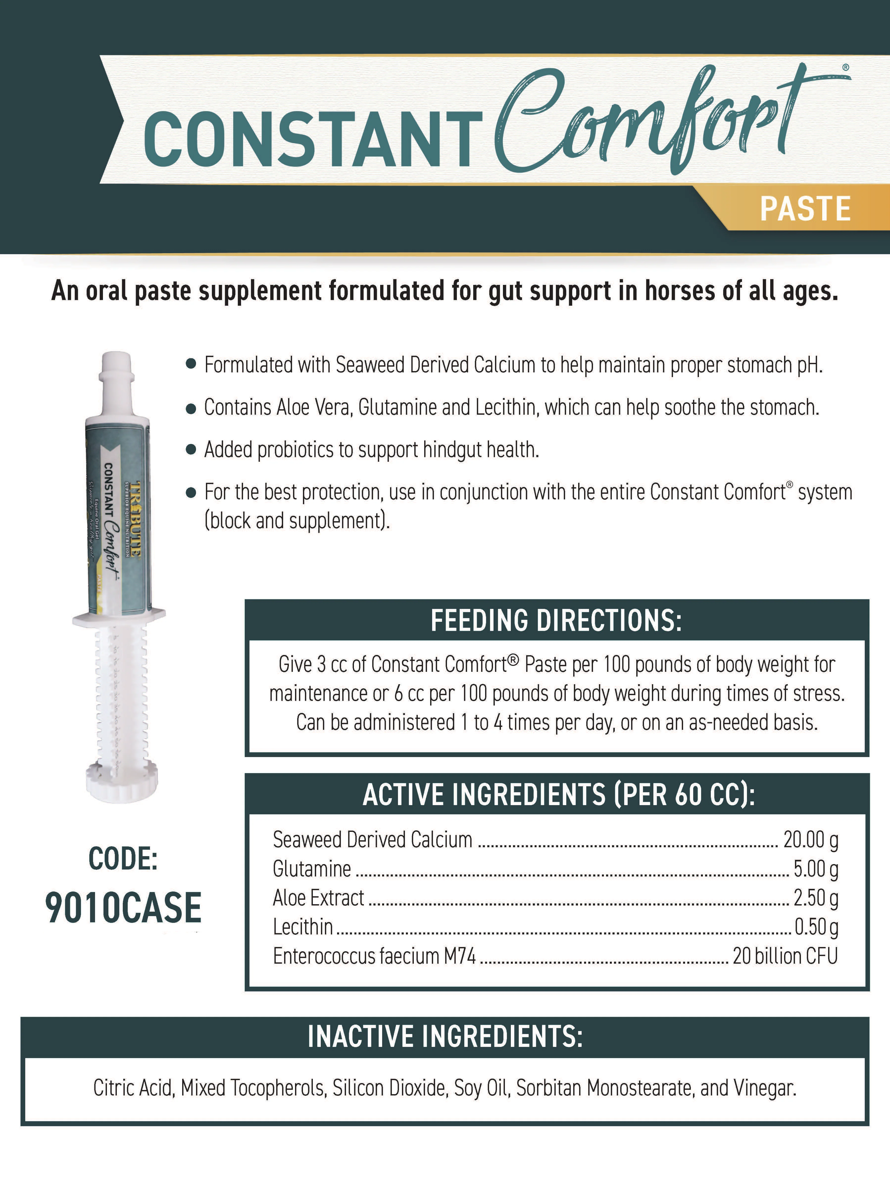 Constant Comfort® Paste, Gut Health Supplement - Image 3