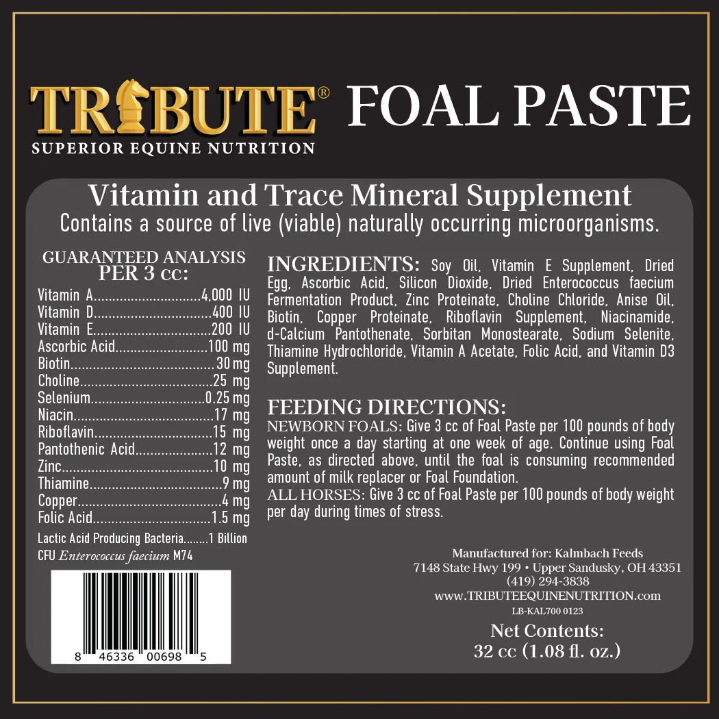 Foal Paste, Nutrient & Probiotic-Packed Supplement - Image 4