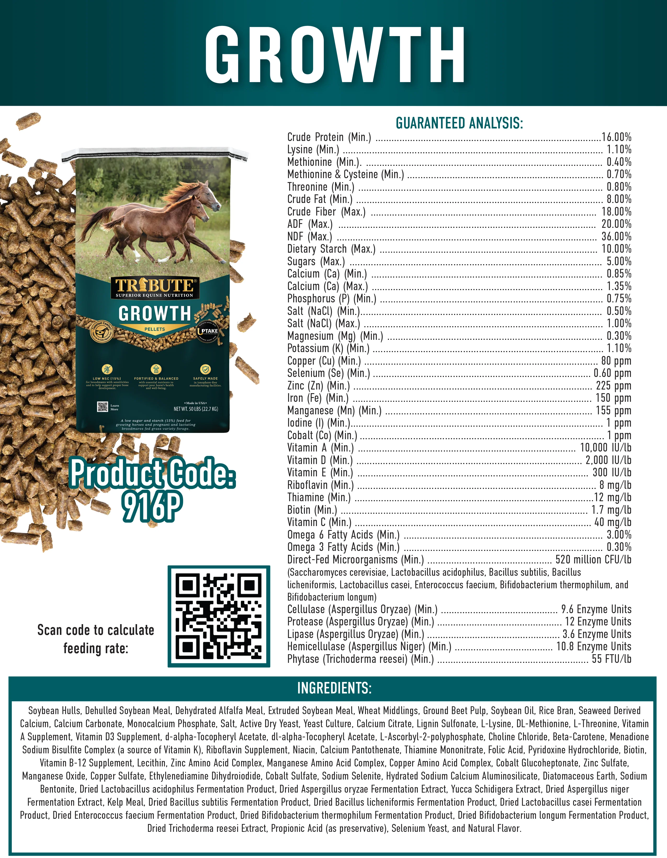 Growth Pellet, Low NSC Feed for Mares & Foals - Image 4