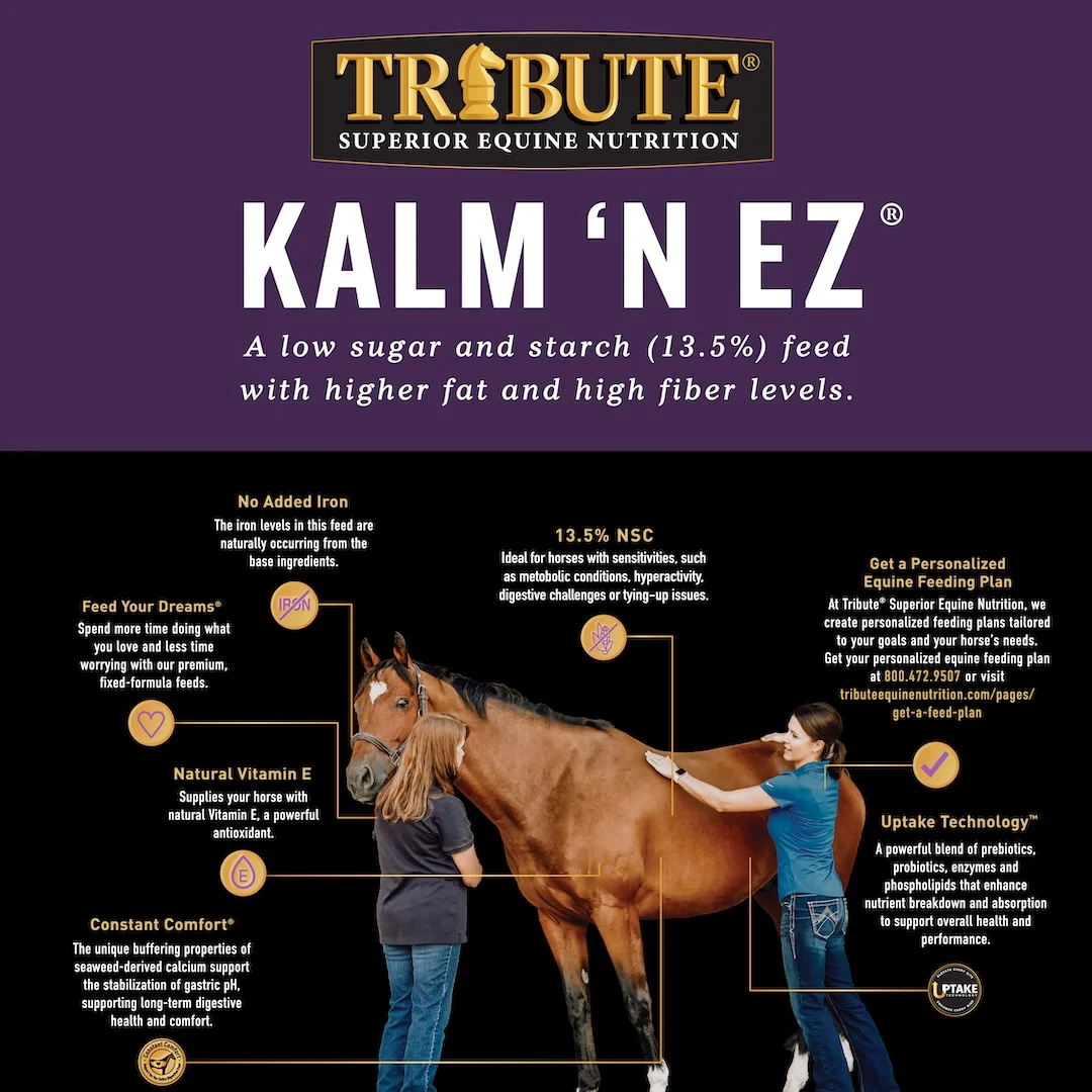 Kalm 'N EZ® Pellet, Low NSC Feed - Image 5