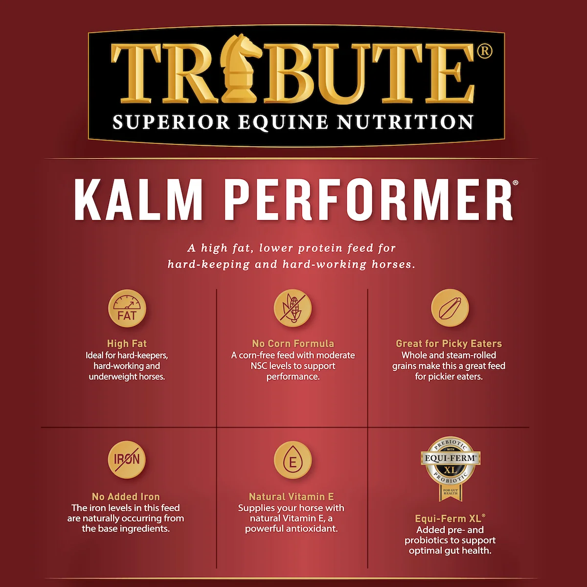 Kalm Performer®, Textured, High Fat Feed - Image 6