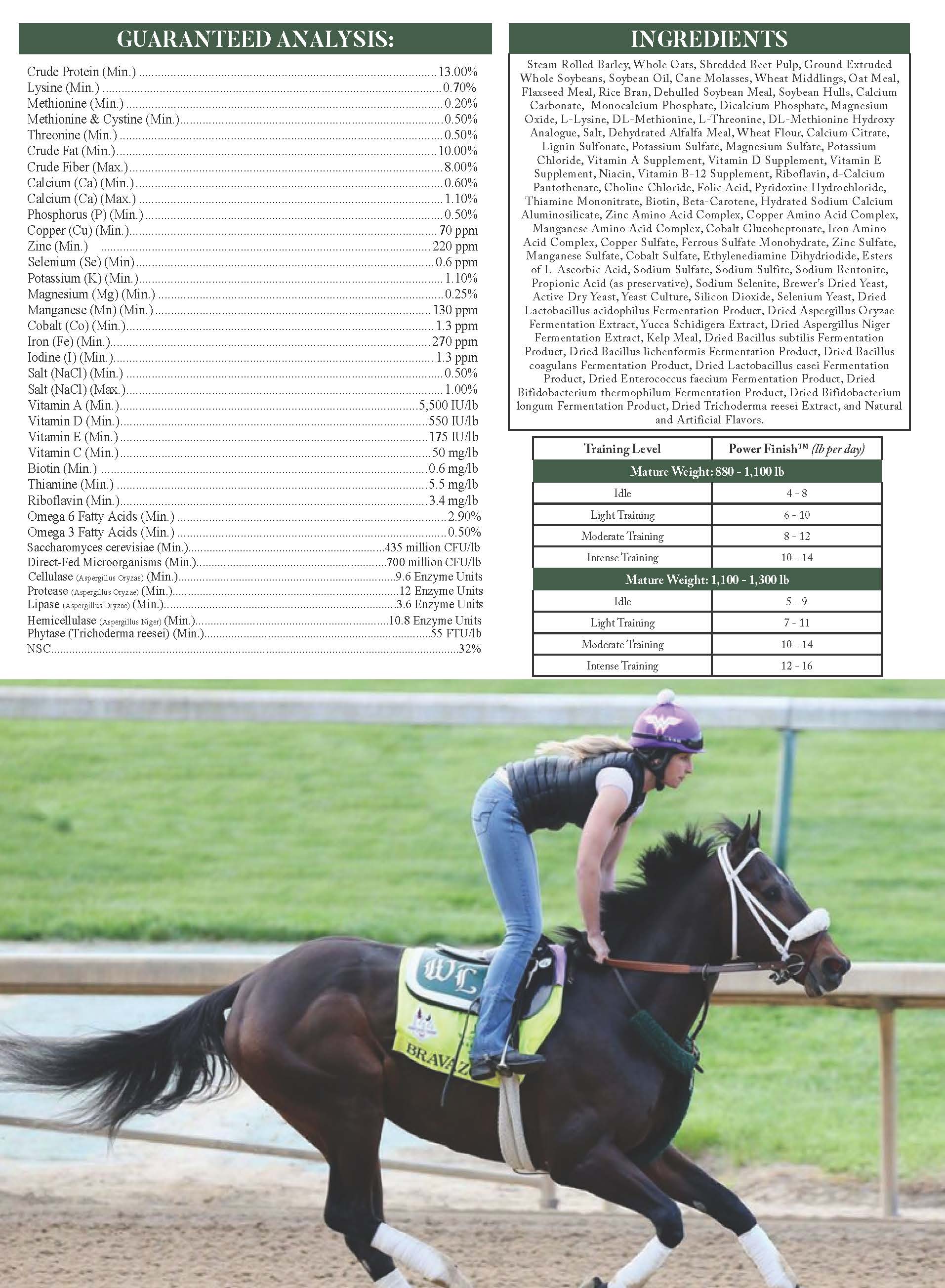 Power Finish®, Textured, Corn-Free Feed for Race Horses - Image 3