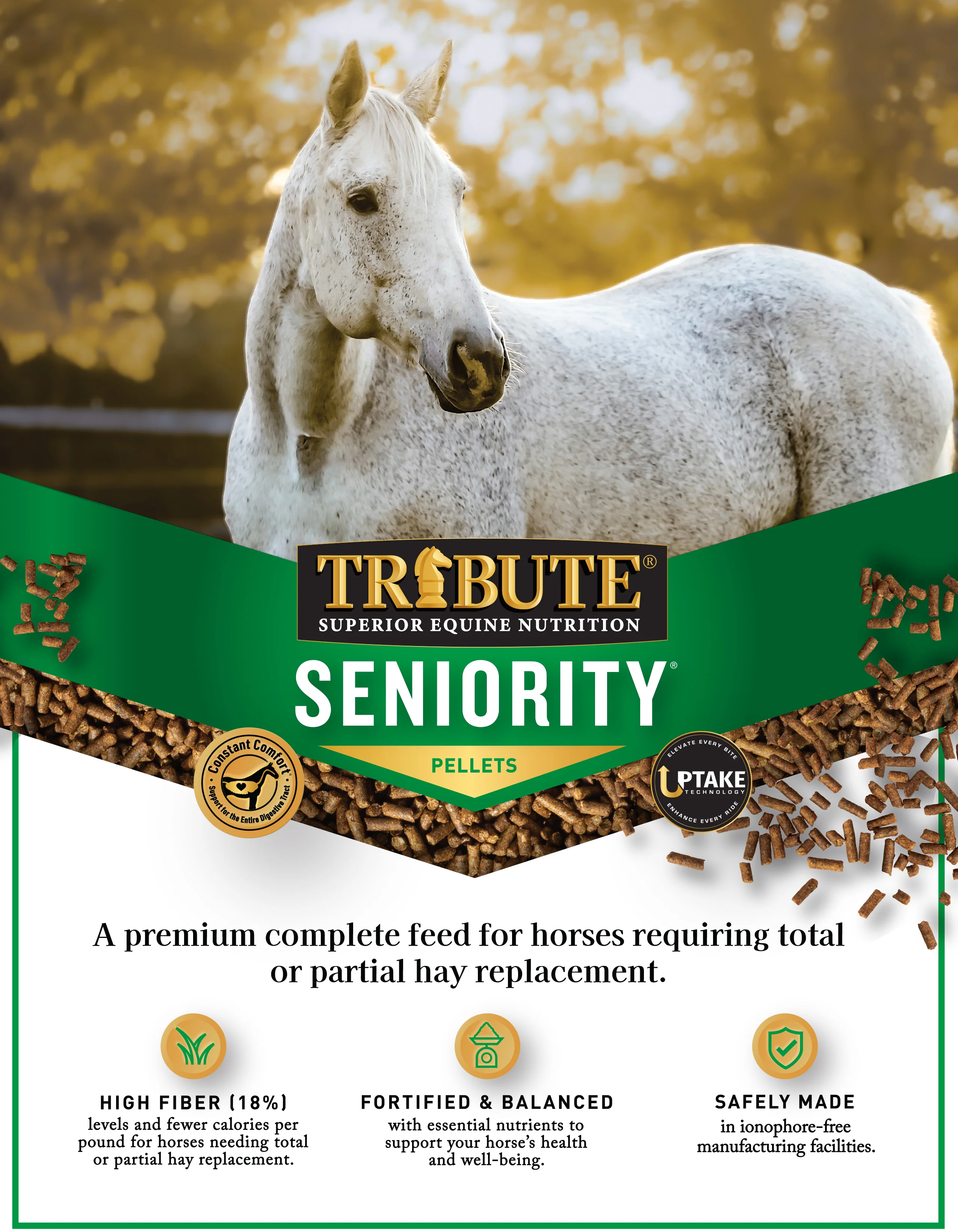 Seniority® Pellet, Hay Replacement Feed - Image 3