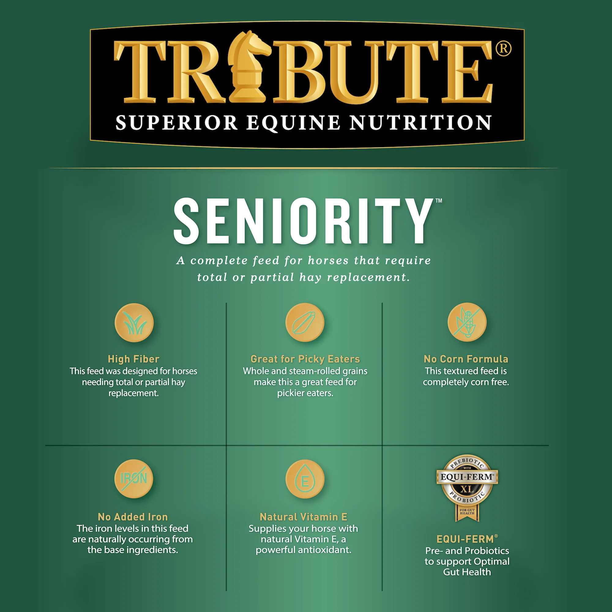 Seniority® Textured, Hay Replacement Feed - Image 5