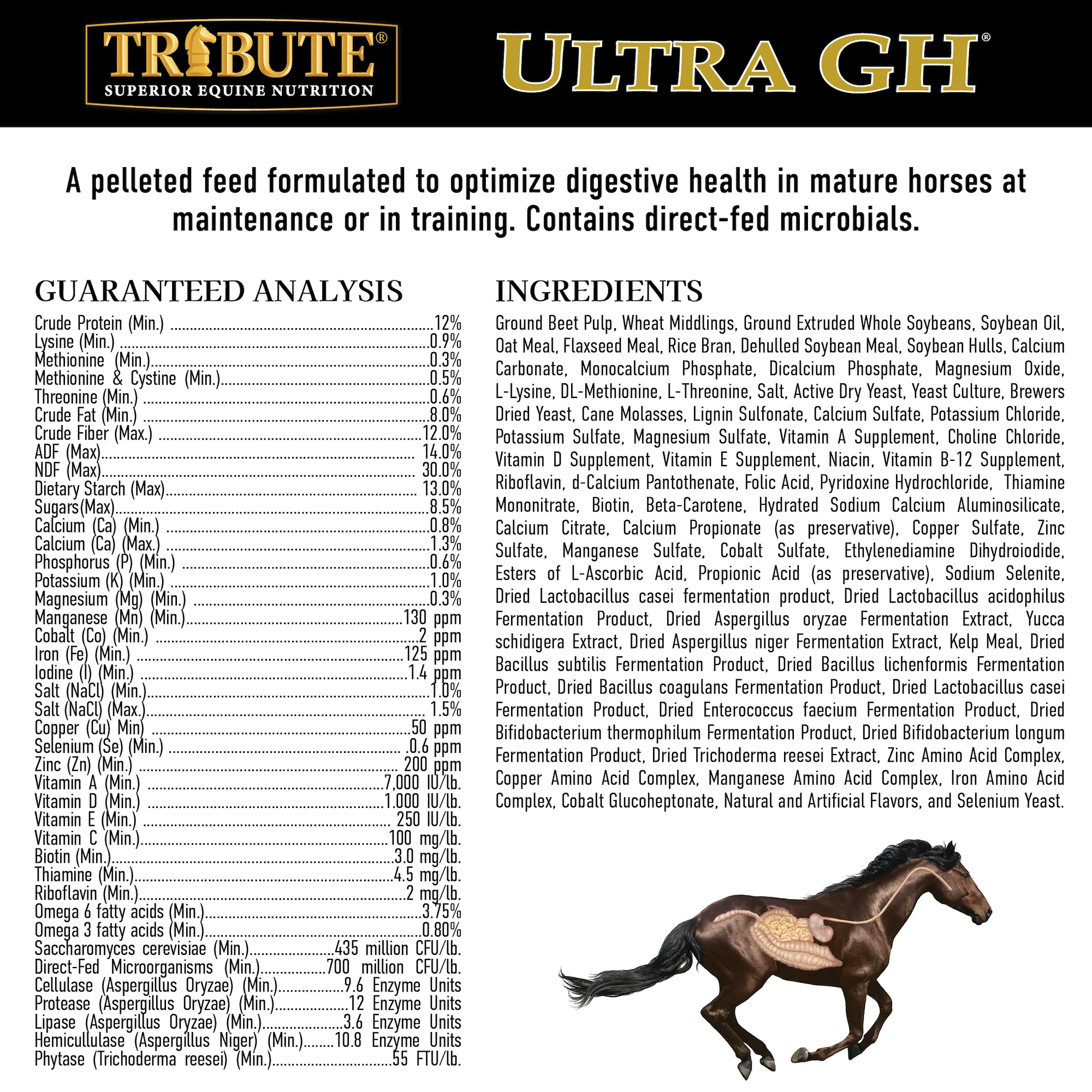 Ultra GH®, Pelleted Feed for Performance Horses - Image 3